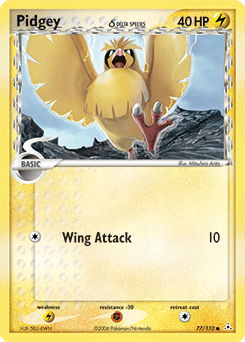 Pidgey δ #77