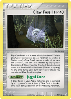 Claw Fossil #91