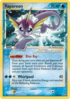 Vaporeon ★ #102