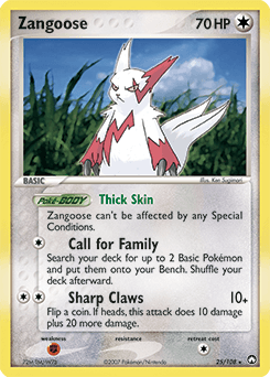 Zangoose #25
