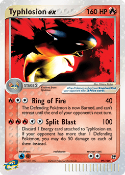 Typhlosion ex #99