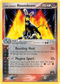 Team Magma's Houndoom #10
