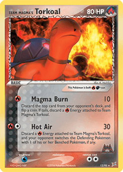 Team Magma's Torkoal #12