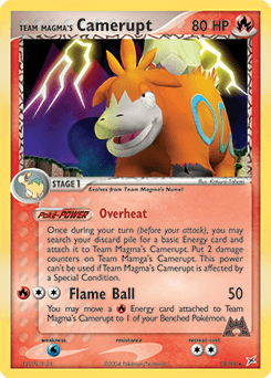 Team Magma's Camerupt #19