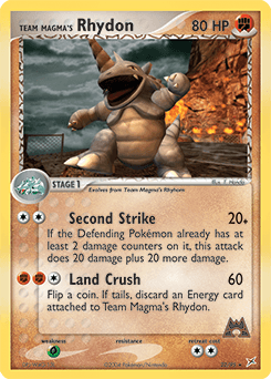 Team Magma's Rhydon #22