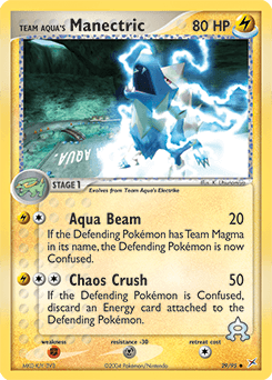Team Aqua's Manectric #29