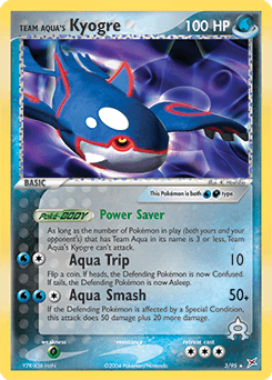 Team Aqua's Kyogre #3