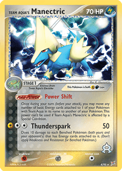 Team Aqua's Manectric #4
