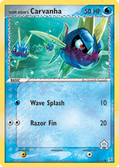 Team Aqua's Carvanha #48
