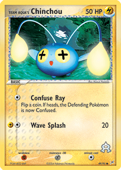 Team Aqua's Chinchou #49