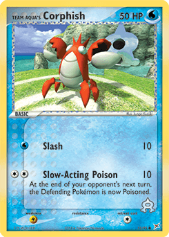 Team Aqua's Corphish #51