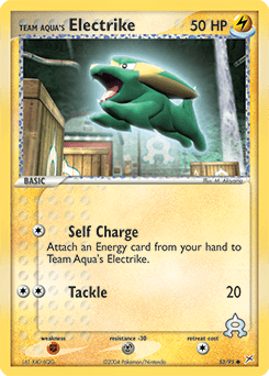 Team Aqua's Electrike #53