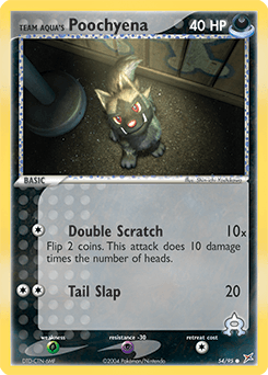 Team Aqua's Poochyena #54