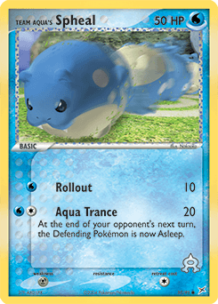 Team Aqua's Spheal #57