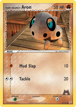 Team Magma's Aron #58