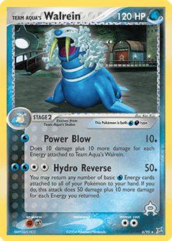 Team Aqua's Walrein #6