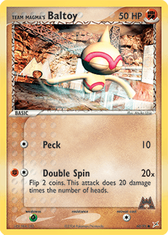 Team Magma's Baltoy #60