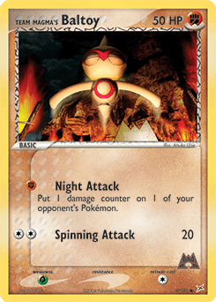 Team Magma's Baltoy #61
