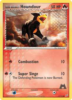Team Magma's Houndour #62