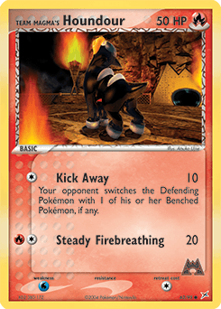 Team Magma's Houndour #63