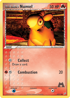 Team Magma's Numel #64