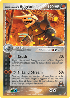 Team Magma's Aggron #7