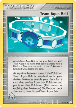 Team Aqua Belt #76