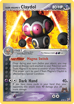 Team Magma's Claydol #8