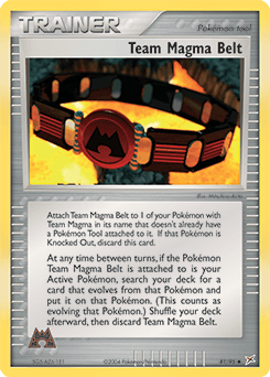 Team Magma Belt #81