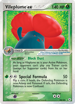 Vileplume ex #100