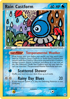 Rain Castform #23