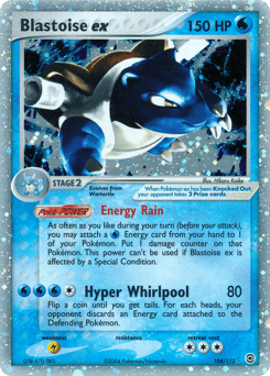 Blastoise ex #104