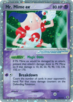 Mr. Mime ex #110