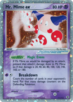 Mr. Mime ex #111