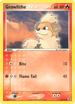 Growlithe #64