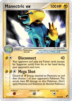 Manectric ex #101