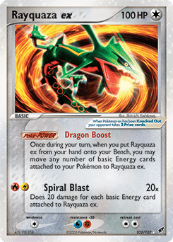 Rayquaza ex #102
