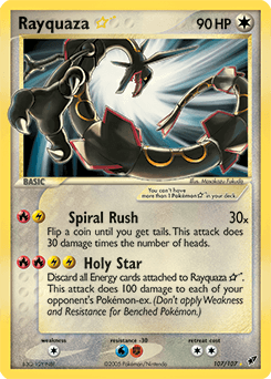 Rayquaza ★ #107