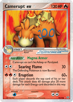 Camerupt ex #92