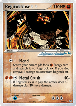 Regirock ex #99