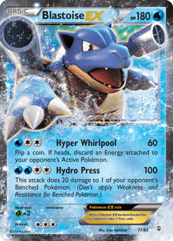Blastoise-EX #17