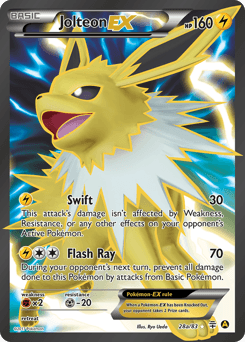 Jolteon-EX #28a
