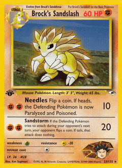 Brock's Sandslash #23