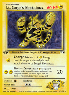 Lt. Surge's Electabuzz #27