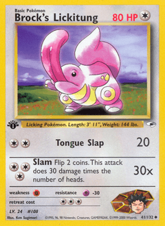 Brock's Lickitung #41