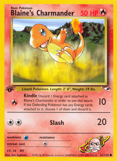 Blaine's Charmander #61