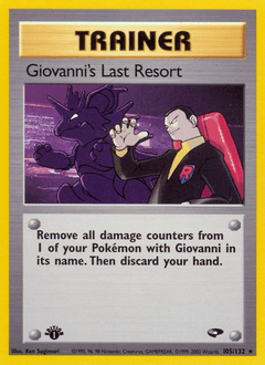 Giovanni's Last Resort #105
