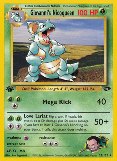 Giovanni's Nidoqueen #23