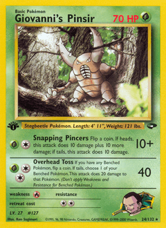 Giovanni's Pinsir #24