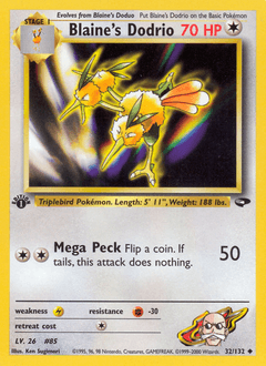 Blaine's Dodrio #32